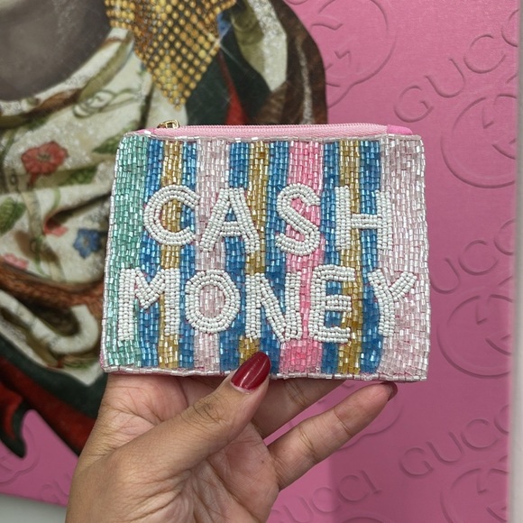 Sequin Small Coin Purse - Picture 2 of 3